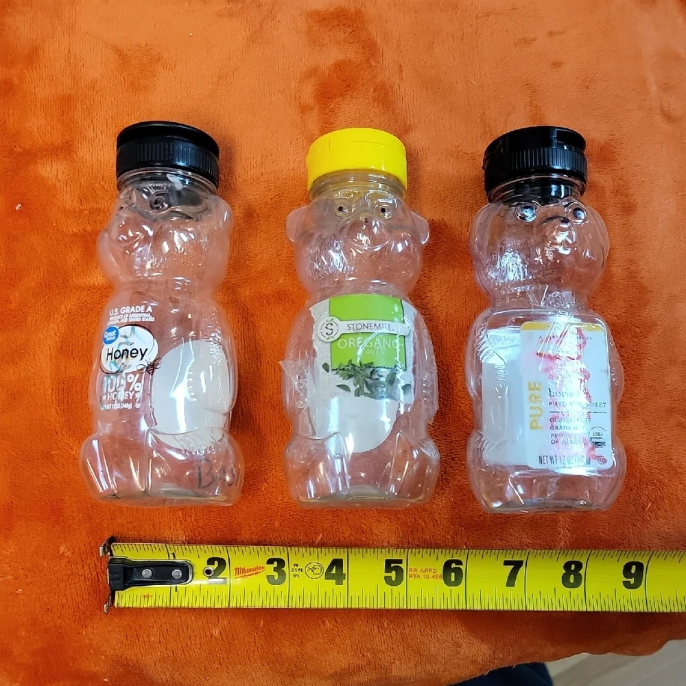 Miscellaneous Glass & Plastic Storage Jars - Set of Ten